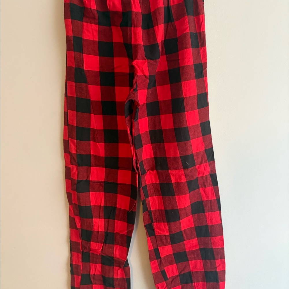 Men’s Wondershop Red and Black buffalo Plaid flannel pajama pants size S. NWOT